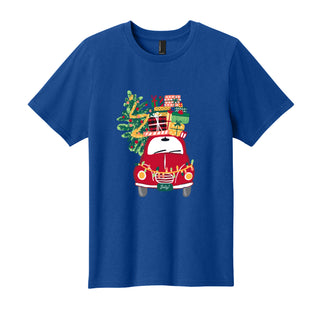 Kid's Christmas Car With Tree and Presents T-Shirt Graphic Tee for Boys & Girls #TSY54-SHCAR