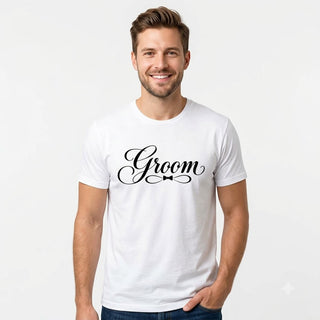 Groom T-Shirt Graphic Tee Gift for Him #TS43-GROOM