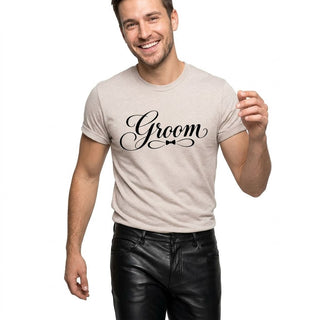 Groom T-Shirt Graphic Tee Gift for Him #TS43-GROOM