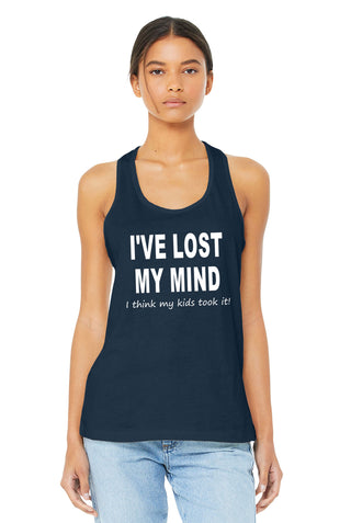 I've Lost My Mind Racerback Tank Top, Women's Shirt #TT6008-LOSTMIND