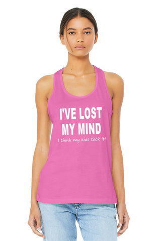 I've Lost My Mind Racerback Tank Top, Women's Shirt #TT6008-LOSTMIND