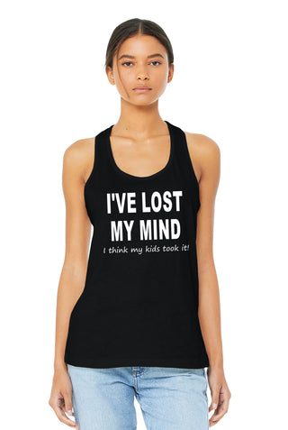 I've Lost My Mind Racerback Tank Top, Women's Shirt #TT6008-LOSTMIND