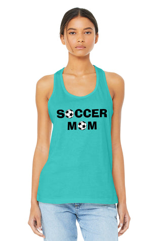 Soccer Mom Tank Top Soccer Shirt Game Day Racerback Sports Mom Gift #TT6008-SMOM