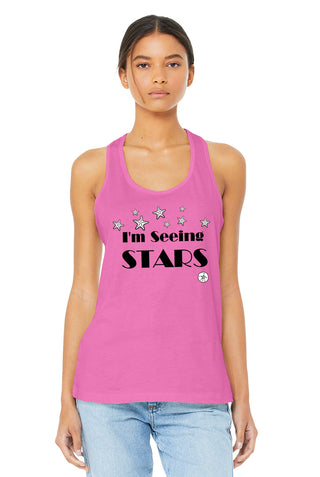 I'm Seeing Stars Starfish Beach Shirt Coastal Ocean Razor Back Tank Top #TT6008-STARS