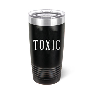 Toxic Tumbler, 20oz Halloween Cup, Drinkin' Season Gift #TWB20-TOX23-BLK