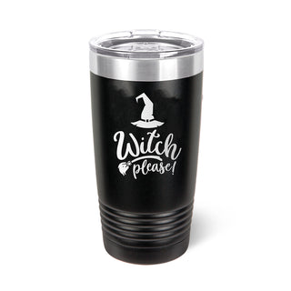Which Please Tumbler, 20oz Halloween Cup, Halloween Season Gift #TWB20-WITCH-BLK