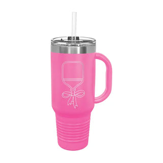 Pickleball Paddle Pink 40 oz. Tumbler #TWB40-PPOW-PK