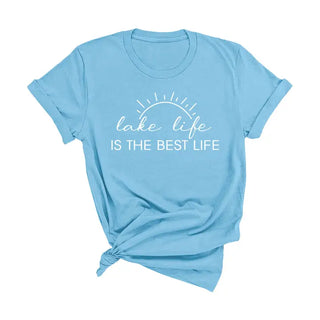 Lake Life Best Life T-Shirt #HPTS-BLKLG-LKLIFE