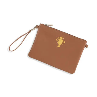 Gold Winner's Circle Camel Madeline Wristlet #M191VL-CAMEL-TROPH