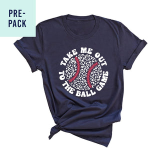 Take Me Out to the Ballgame Baseball Navy T-Shirt 9 pc Set #PACK-NAVY-BGAME