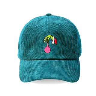 Grinchmas Corduroy Cap #M193VL-CORD-GMAS24