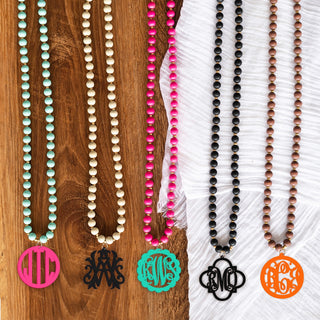 Sage Grey Jennifer Necklace