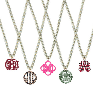 Sage Grey Jennifer Necklace