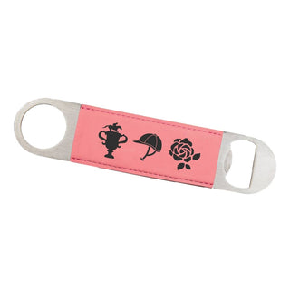 In it to Win It Pink Bottle Opener #LBO772-PK-RACE23