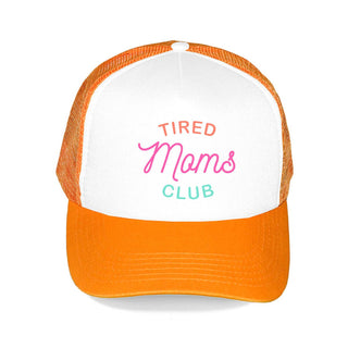 Tired Moms Club Trucker Hat Funny Mom Baseball Cap Gift for Mothers #L197-TMC