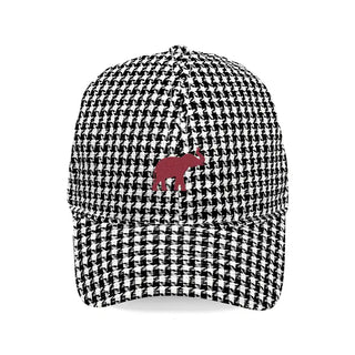 Alabama Elephant Embroidered Hat Crimson Gameday Baseball Cap #M190VL-GAR-ELEP - Houndstooth - Baseball Cap - Unisex
