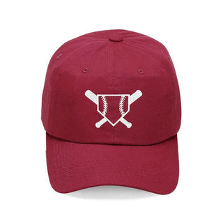 All About That Base Baseball Cap Ballpark Game Day Baseball Hat #M190VL-BLK-BASE - Garnet - Baseball Cap - Women’s