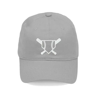 All About That Base Baseball Cap Ballpark Game Day Baseball Hat #M190VL-BLK-BASE - Grey - Baseball Cap - Women’s