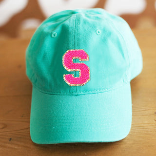 Hot Pink Full Alphabet Varsity Letter Patches Pre Pack