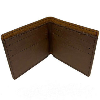 American Flag Dark Brown Bi-Fold Wallet #LMW1901N-FLAG - Wallet - Men’s