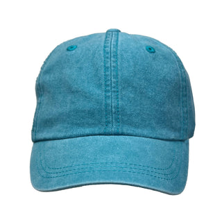 Aqua Baseball Cap - Blank #M190VL-AQ - Baseball Cap - Women’s