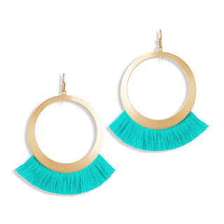 Aqua Blair Earrings