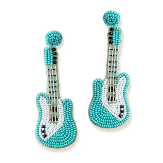 Aqua I Beg Your Parton Earrings #VLJE6092-AQ - Dangle Earrings
