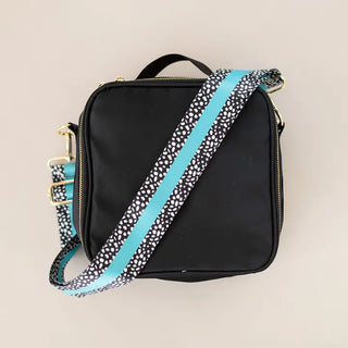 Aqua Stripe Dot Crossbody Strap #MNA109VL-AQDOT - Bag Strap - Women’s