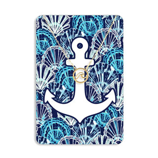 Aquaholic Keepsake Necklace Card #VLJC-1329GD-AQU23 - Pendant/Charm Necklace