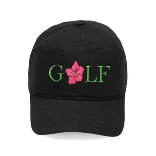 Azalea Golf Classic Baseball Hat Masters Inspired Embroidered Cap Unisex #M190VL-GFAZ24 - Black - Baseball Cap - Women’s