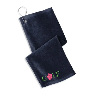 Azalea the Masters Golf Towel #M421-GFAZ24 - Navy - Sports Towel