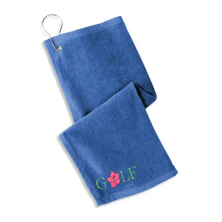 Azalea the Masters Golf Towel #M421-GFAZ24 - Royal Blue - Sports Towel