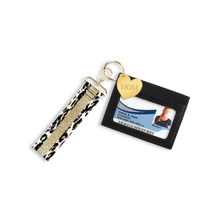 Gold Mom Heart Black Wallet #LP-209BLK-GDLPRD-GDMH