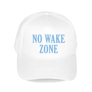 No Wake Zone Trucker Hat #M197VL-NOWA