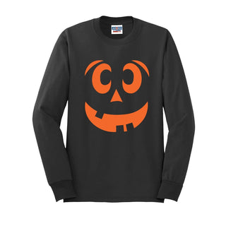 Jack-o-Lantern Black Long Sleeve Shirt #HPLS-BLKLG-JACK