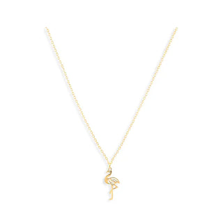 Let's Jingle & Flamingle Keepsake Ornament #SO-RD-1525GD-FLAM