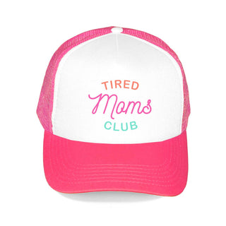 Tired Moms Club Trucker Hat Funny Mom Baseball Cap Gift for Mothers #L197-TMC