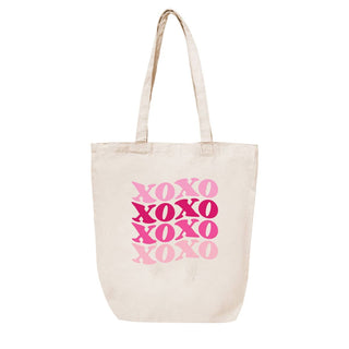 XOXO Large Canvas Tote #HPT2518-XO23