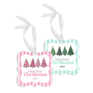 Baby’s First Christmas 2026 Ornament - 3 pc Set #SO-FR3-BABY26 - Ornament