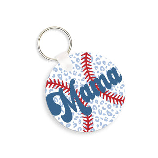 Baseball Mama Keychain #SKC-RD-BASEMOM - Keychain - Women’s