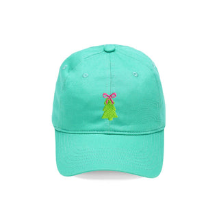 Bow Christmas Tree Mint Kid's Cap #M185VL-MINT-TREE