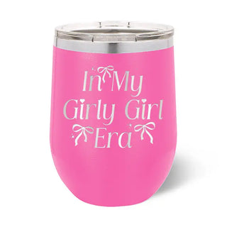 Girly Girl Era Pink Tumbler #TWB12-GIRLY24-PK