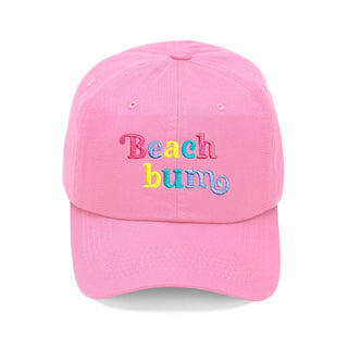Beach Bum Cap-Light Pink