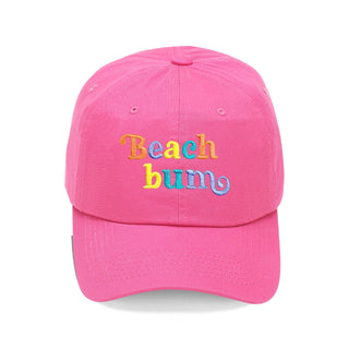 Beach Bum Cap-Hot Pink