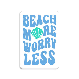Beach More Magnetic Keepsake Card #HPM-BMORE