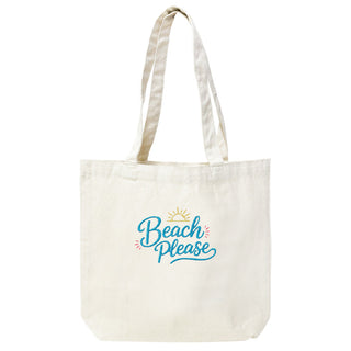Beach Please Canvas Tote Funny Beach Travel Bag Gift #HPT2515-BP - Tote Bag - Women’s