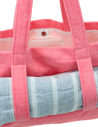 Beach Please Extra Large Towel Tote Oversized Coastal Beach Bag #MB4030Y-BP