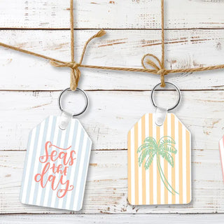 Palm Tree Keychain #SKC-TAG-PALM