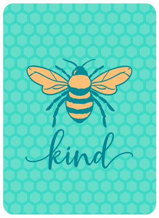 Bee Kind Magnetic Keepsake Card #HPM-BEEKIND