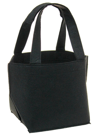 Black Felt Bucket Basket - Blank #M959VL-BLK